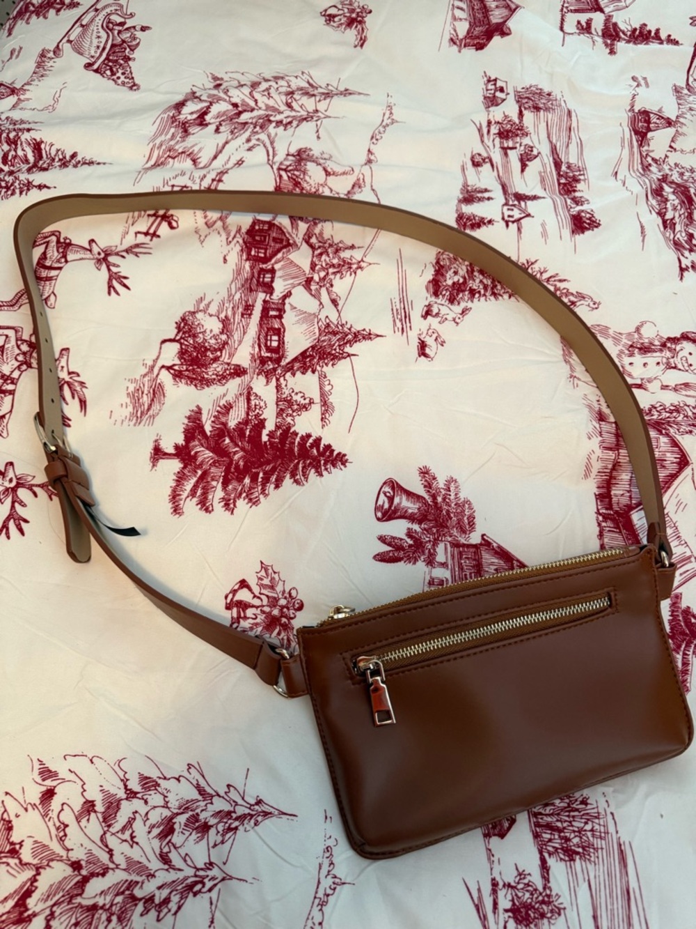 Torrid Belt Bag in tan/brown, 3